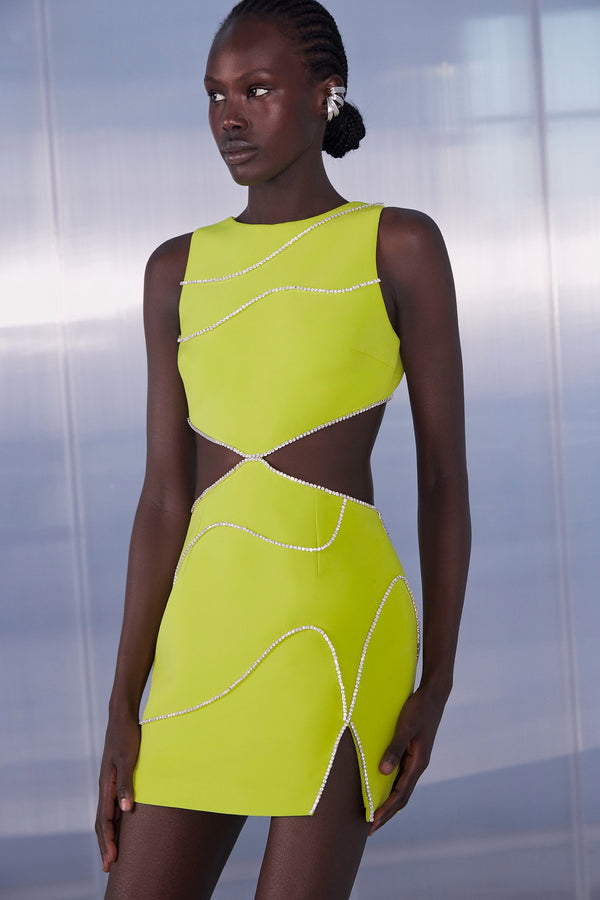 Khali Dress | Lime